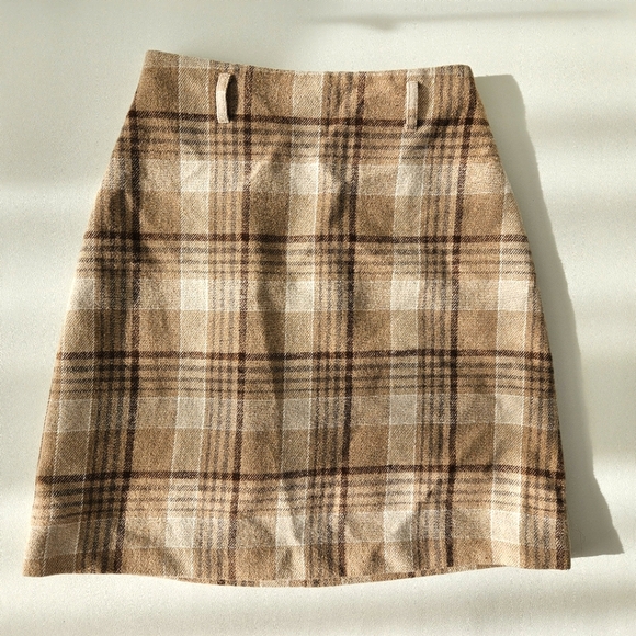 INGNI Plaid Mini Skirt, Size XS - Picture 2 of 6